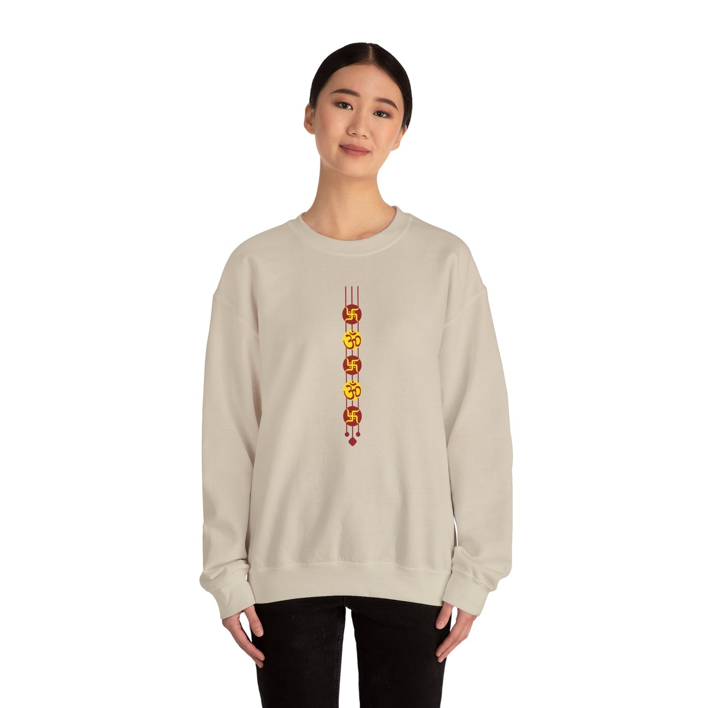 Om Pattern Design Sweatshirt