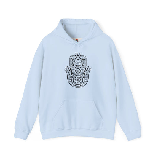 Beautiful Fatima Hamsa Hand Hoodie