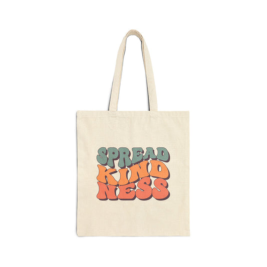 Spread Kindness Cotton Tote Bag