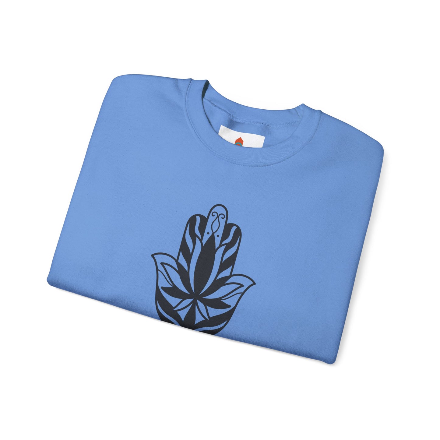 Hamsa Lotus Hand Sweatshirt