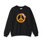 Peace Sign with Flowers Sweatshirt