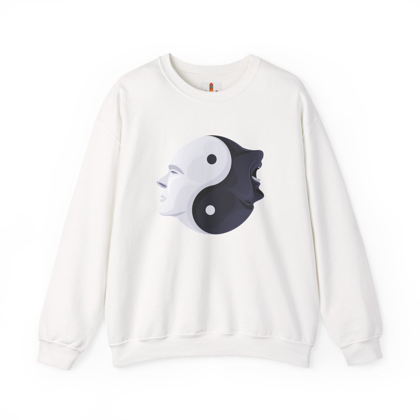 Yin Yang Two Faces Sweatshirt