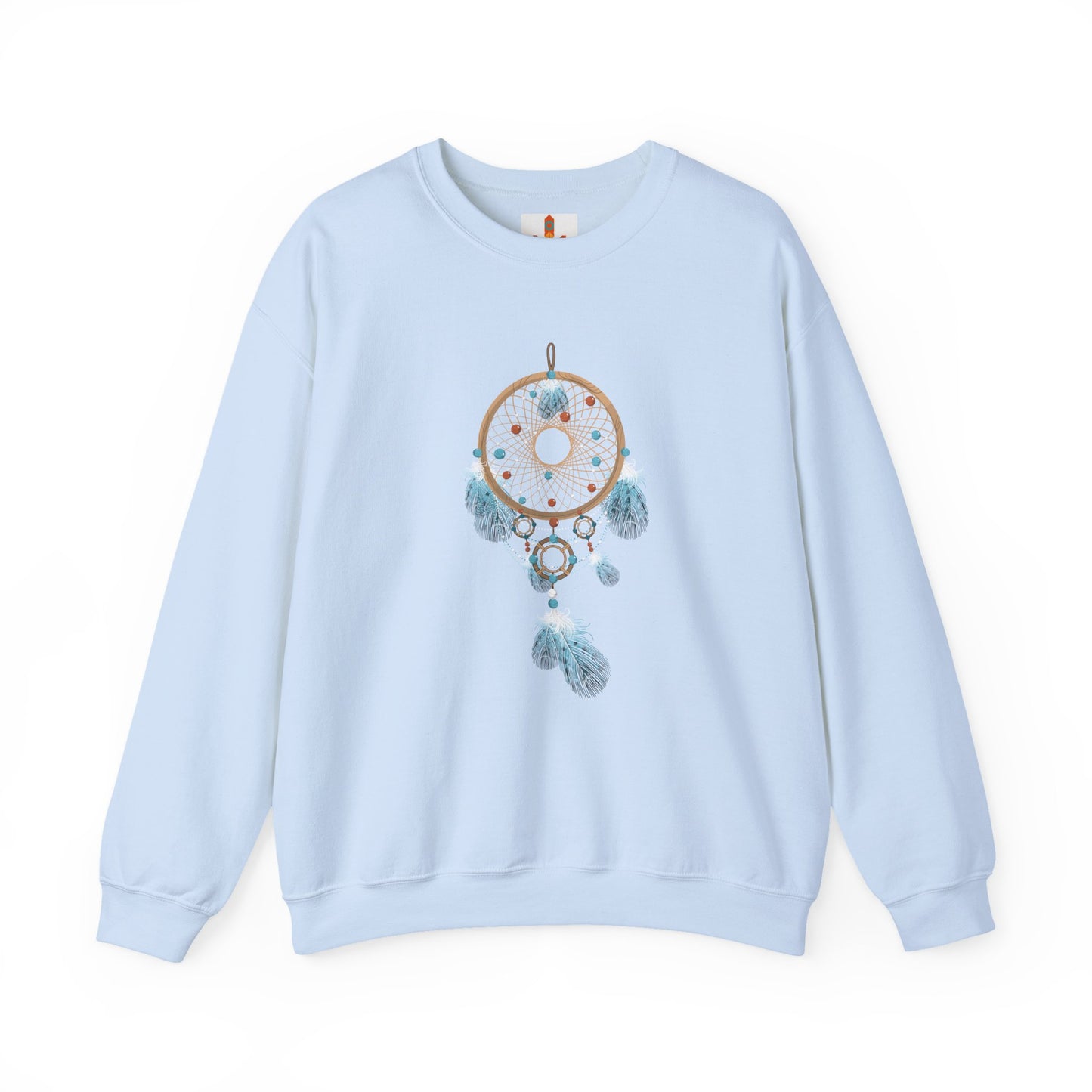 Turquoise and Brown Dream Catcher Sweatshirt