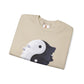 Yin Yang Two Faces Sweatshirt