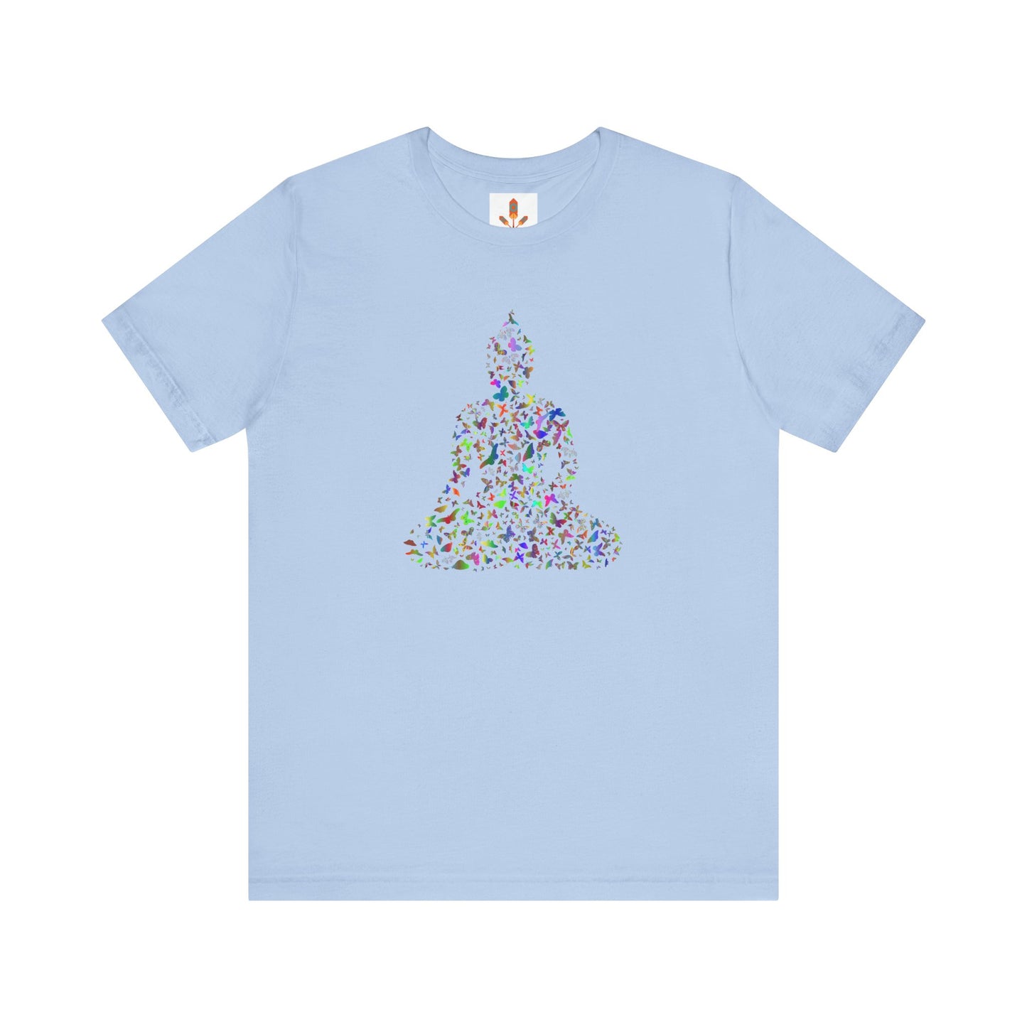 Colorful Buddha Design T-shirt