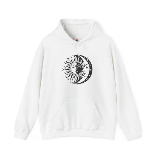 Moon and Sun Art Hoodie