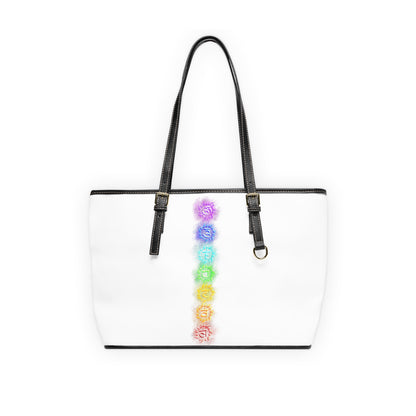 Seven Chakras Leather Shoulder Bag