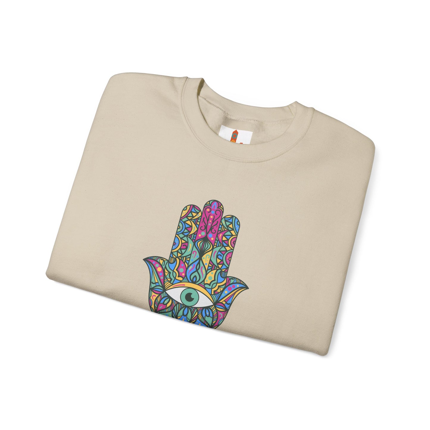 Colorful Hamsa Hand Sweatshirt