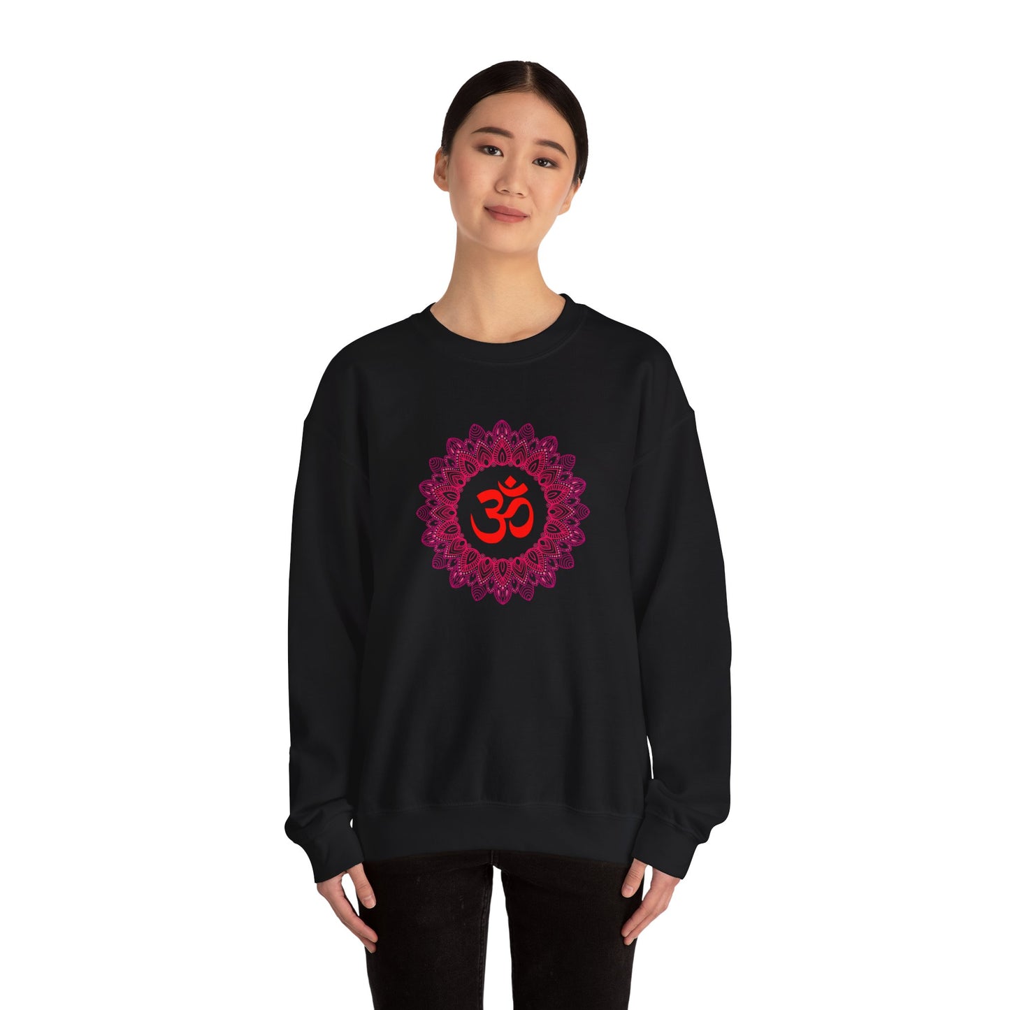 Om in Mandala Sweatshirt