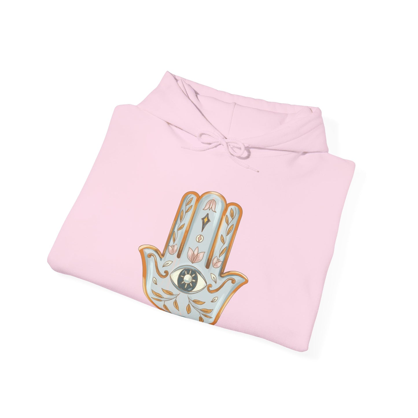 Silver Hamsa Hand Hoodie