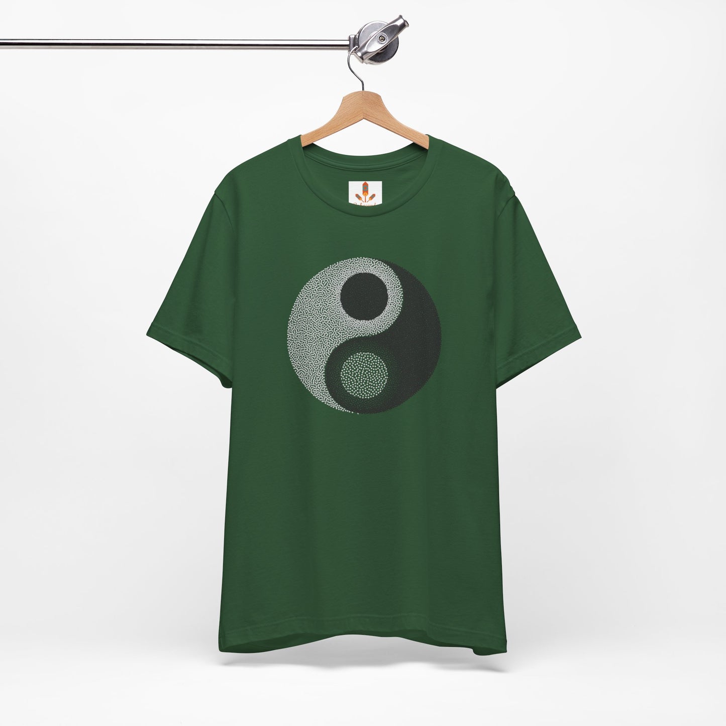 Yin Yang Dot Art T-shirt