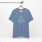 White Chakra Design T-shirt