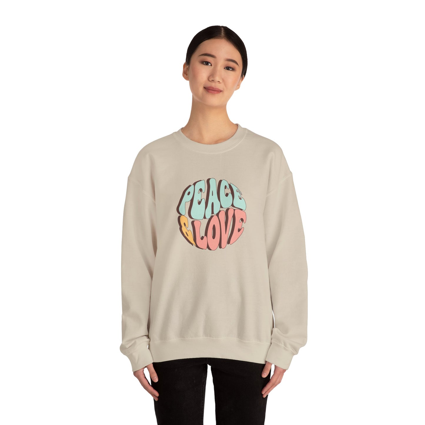 Peace and Love Sweatshirt