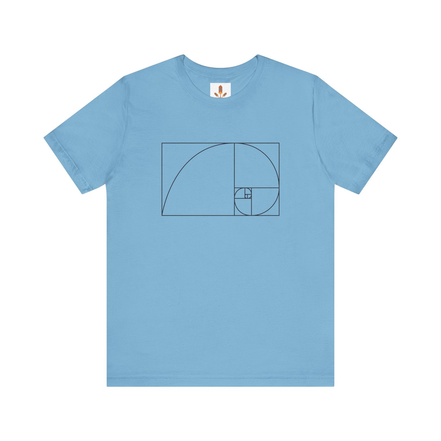 Fibonacci Spiral of Life T-shirt