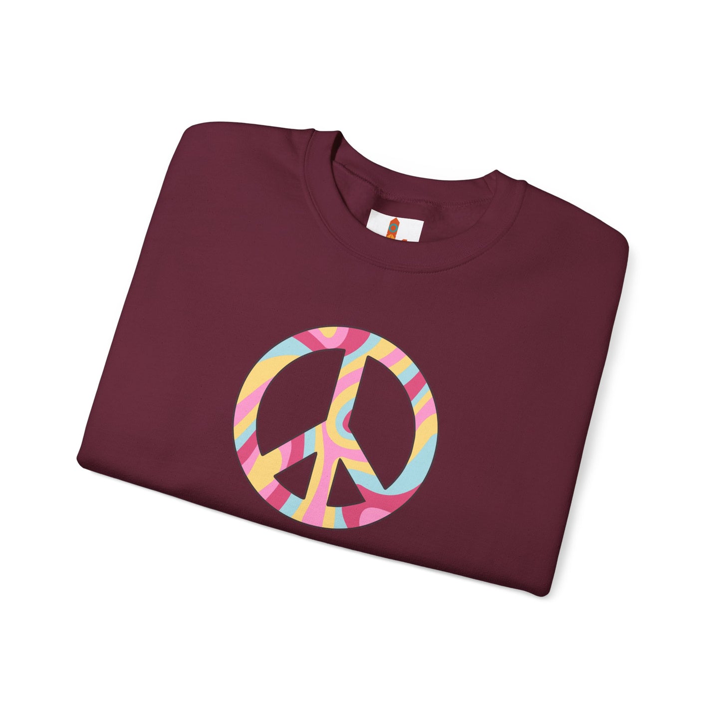 Hippie Peace Sign Sweatshirt