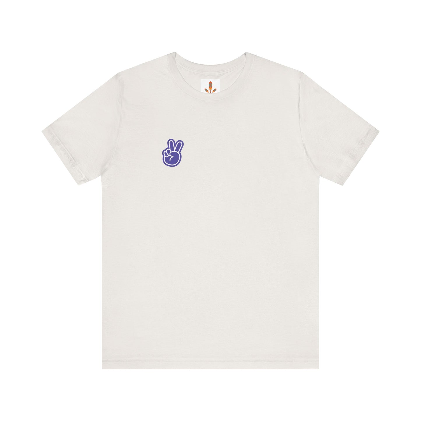 Purple Peace Hand Sign T-shirt