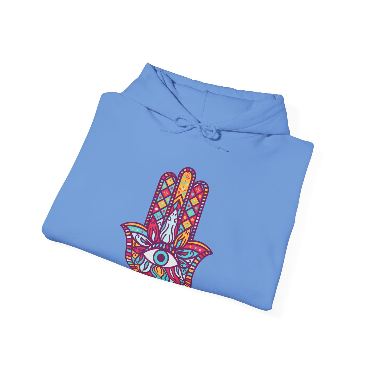 Colorful Fatima Hamsa Hand Hoodie