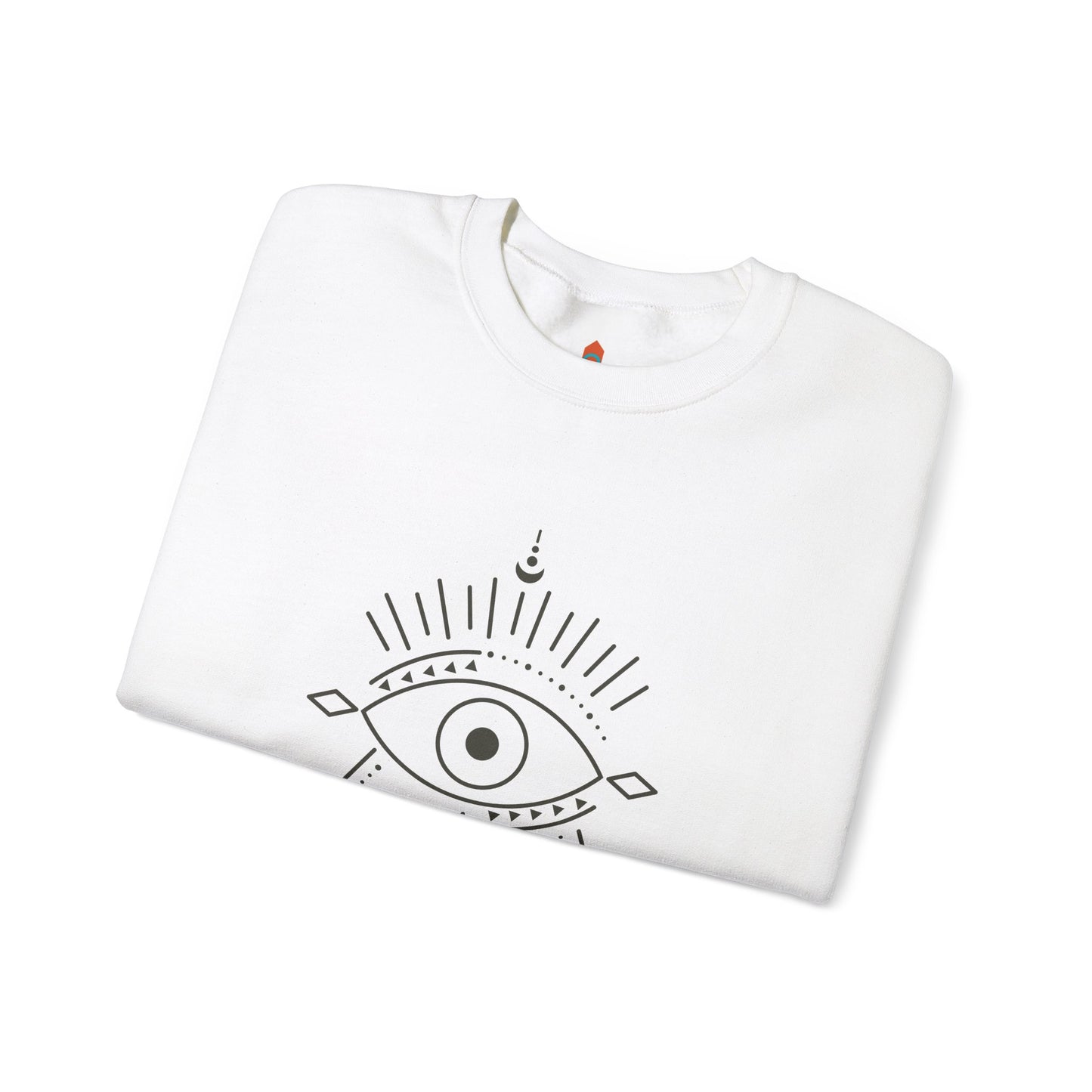 Pyramid and Evil Eye Design Sweatshirt