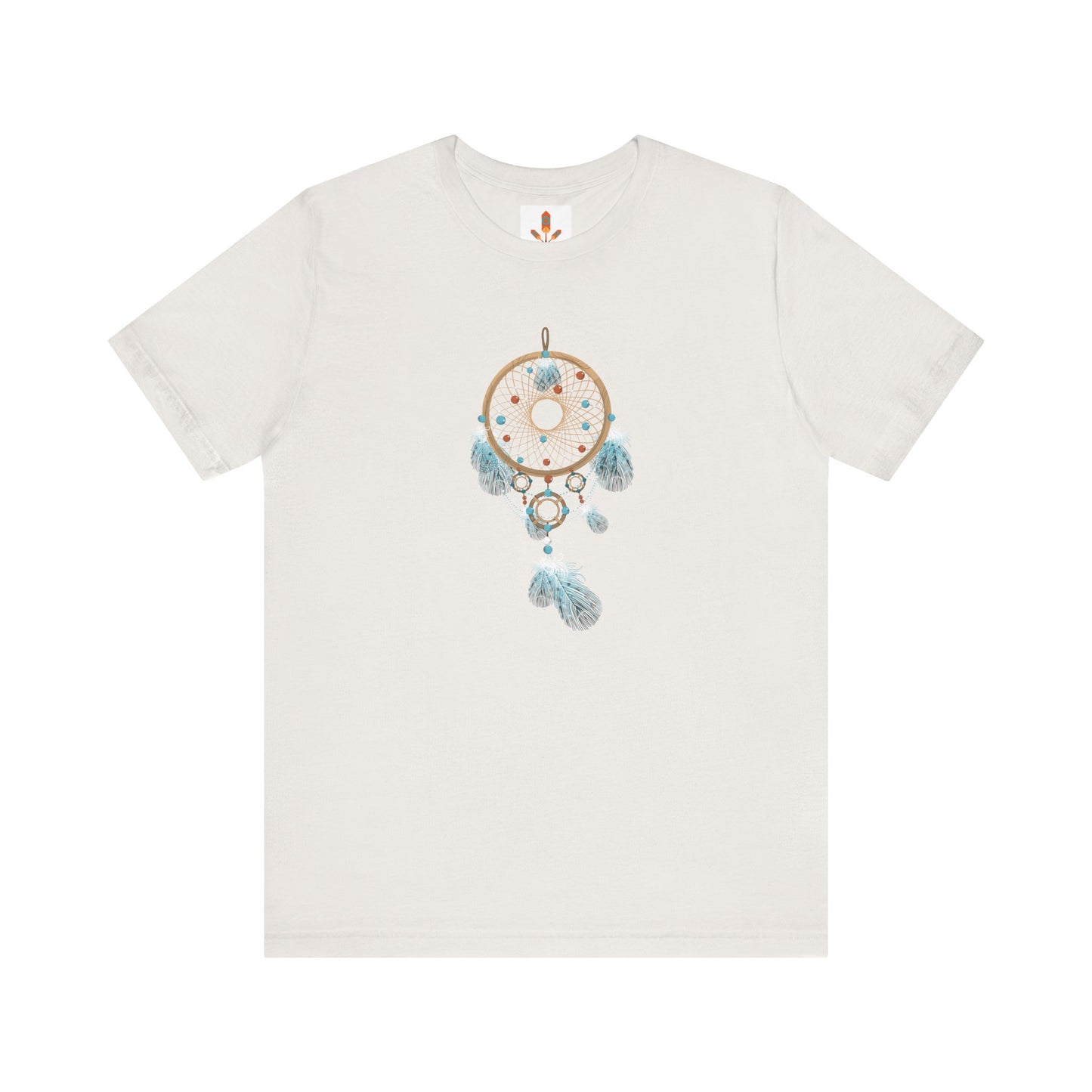 Turquoise and Brown Dream Catcher T-shirt