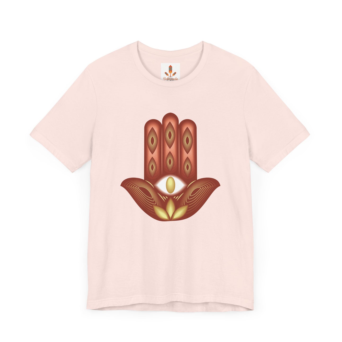 Colorful Hamsa Lotus T-shirts