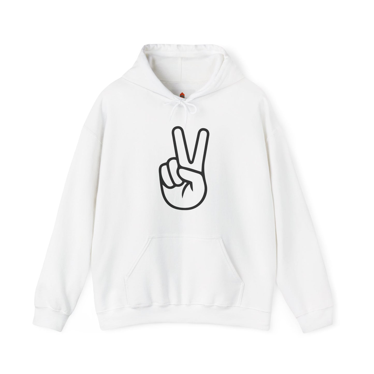 Simple Peace Hand Sign Hoodie