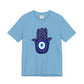 Blue Hamsa Hand T-shirt