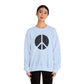 Simple Peace Sign Design Sweatshirt