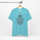 Intricate Hamsa Hand with Star of David T-shirt