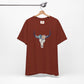 Buffalo Skull with Flowers T-shirt