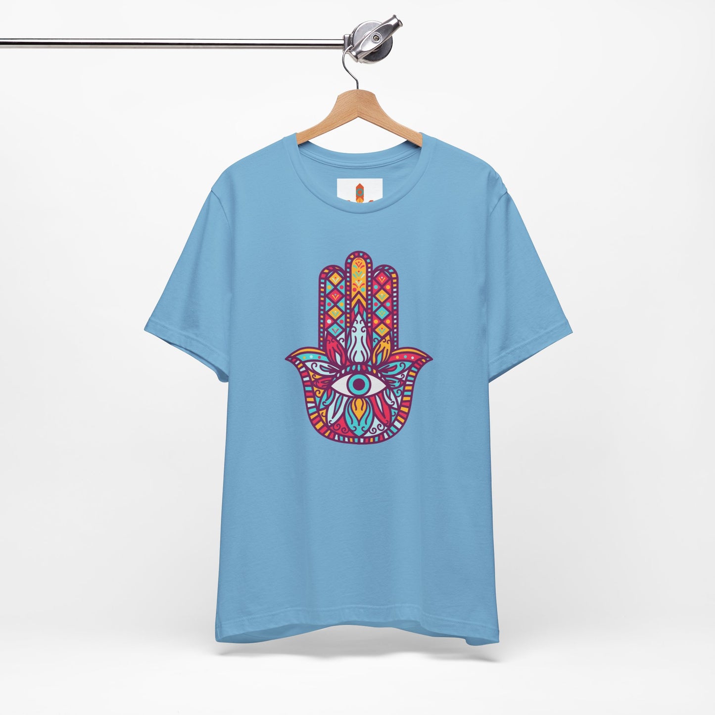 Colorful Fatima Hamsa Hand T-shirt