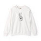Peace Hand Sign Drawing Sweatshirt