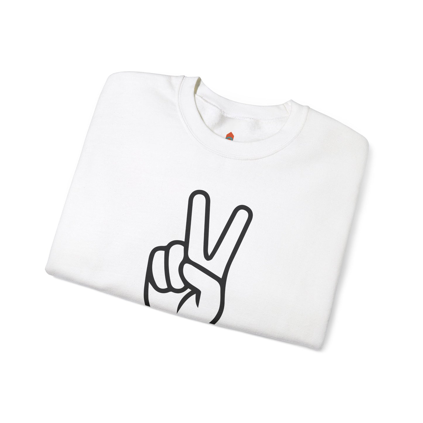 Simple Peace Hand Sign Sweatshirt