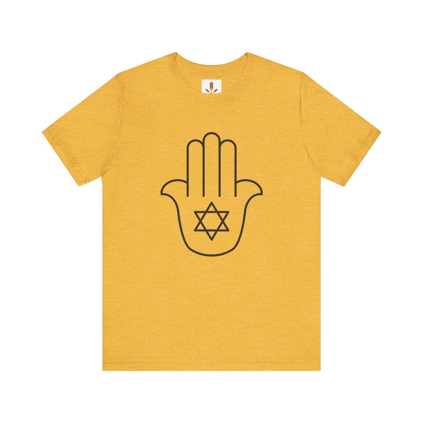 Simple Star of David in Hamsa Hand T-shirt