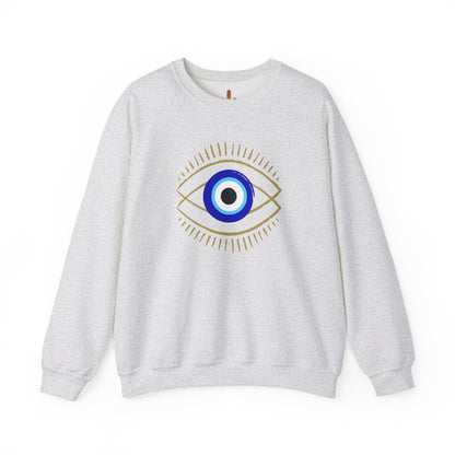 Blue Evil Eye Sweatshirt