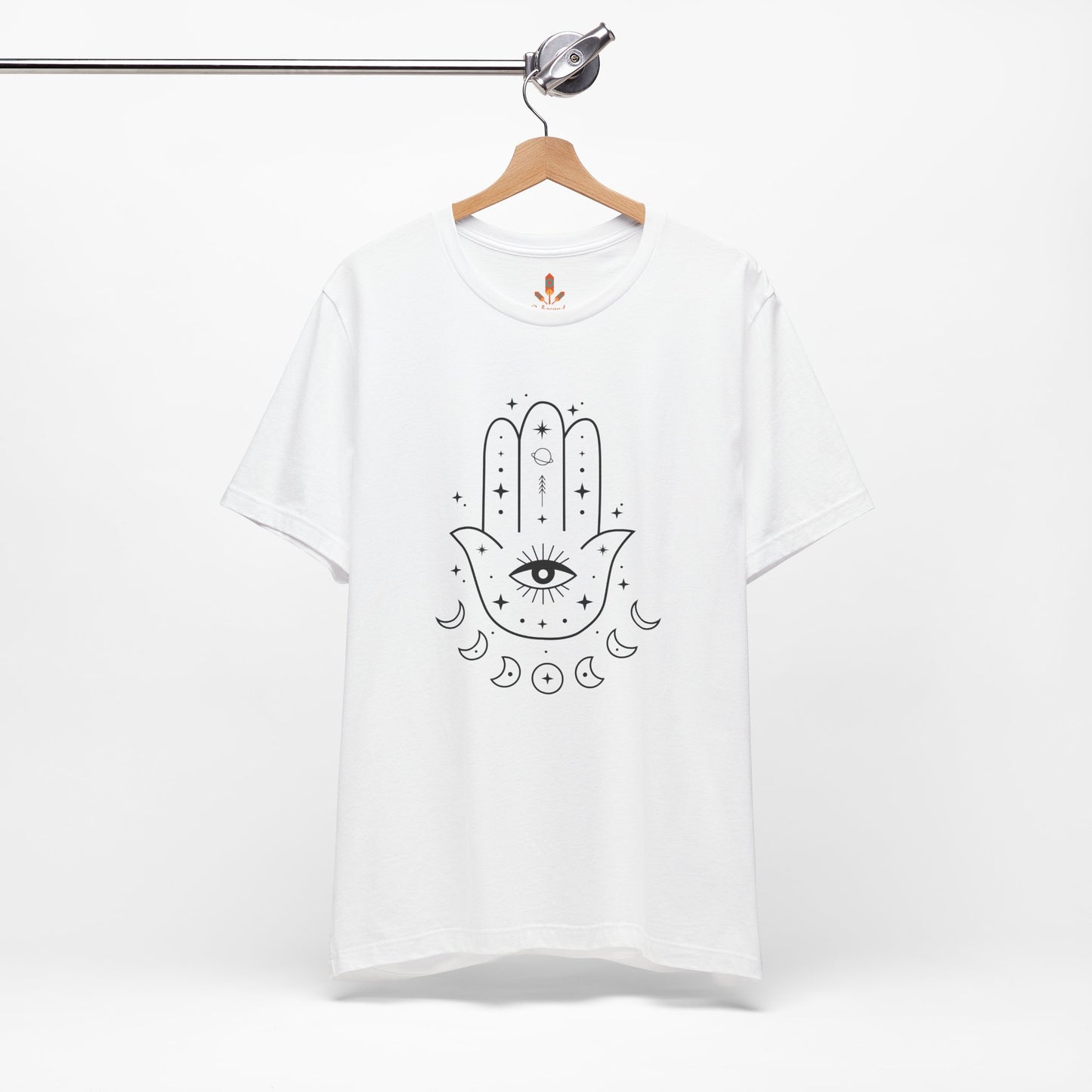 Hamsa Hand with Eye and Moon T-shirt