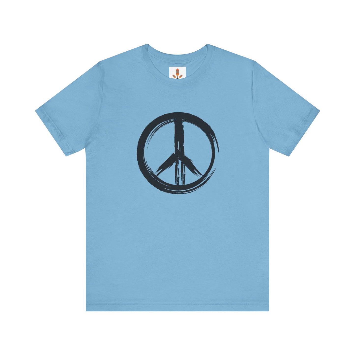 Brush Strokes Peace Sign T-shirt