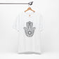 Intricate Hamsa Hand with Star of David T-shirt