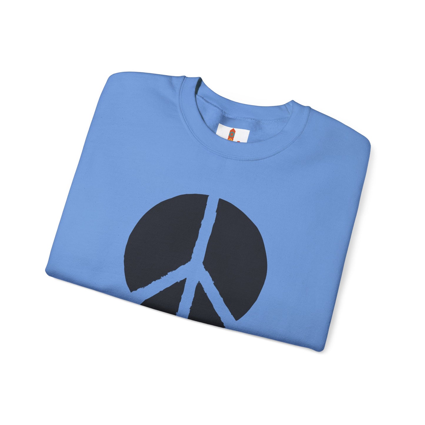 Simple Peace Sign Design Sweatshirt