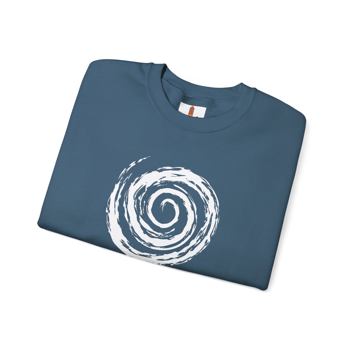 White Spiral of Life Art Sweatshirt