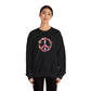 Peace Sign made from Flowers Sweatshirt