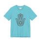 Intricate Hamsa Hand with Star of David T-shirt