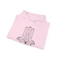 Hamsa Hand with Lotus Flower Hoodie
