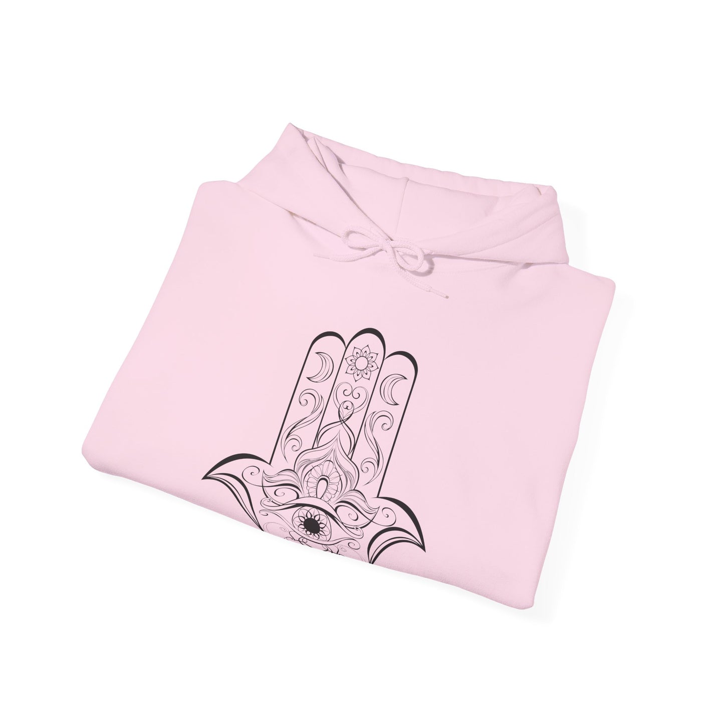 Hamsa Hand with Lotus Flower Hoodie