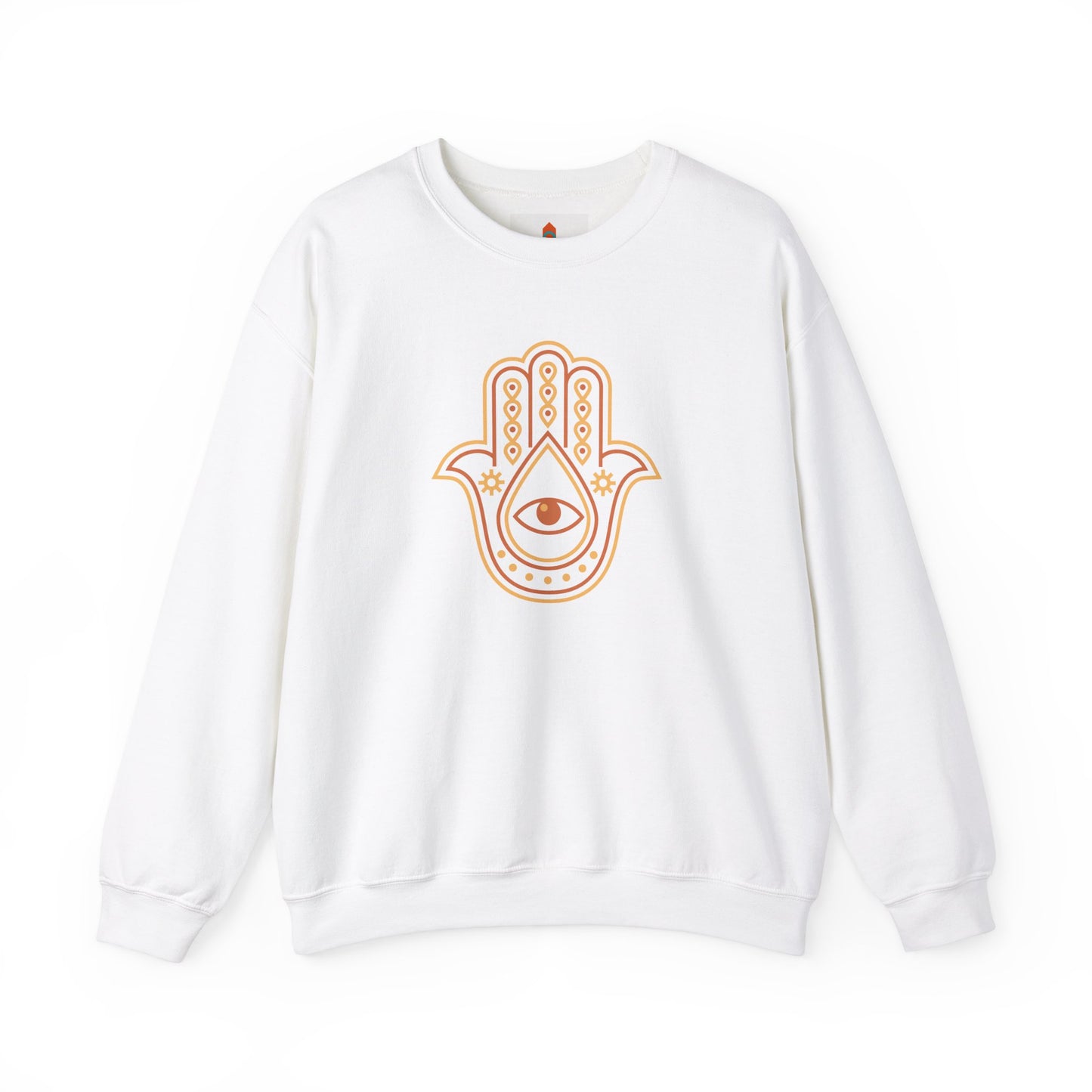 Brown Hamsa Hand Sweatshirt