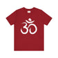White Om Drawing T-shirt