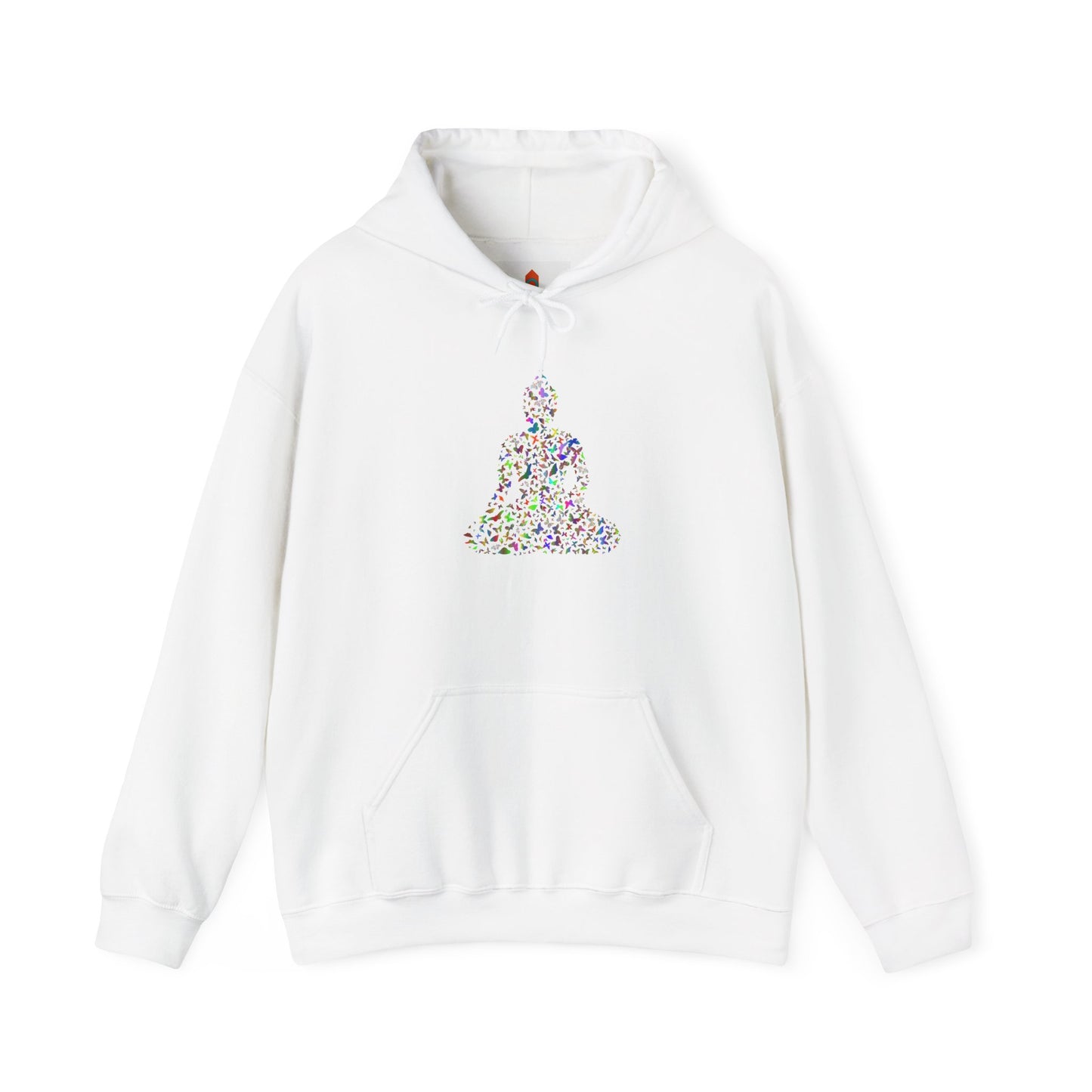 Colorful Buddha Design Hoodie