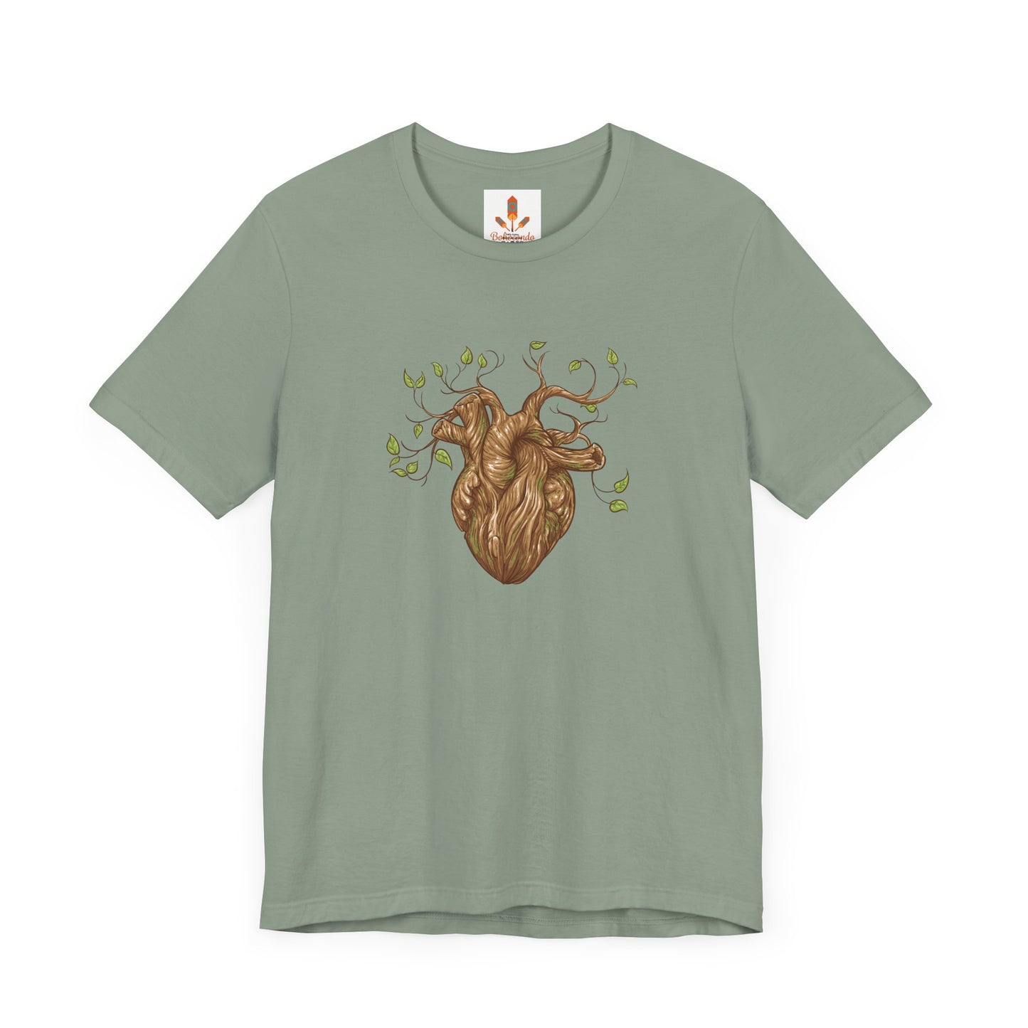 Heart Tree of Life Design T-shirt