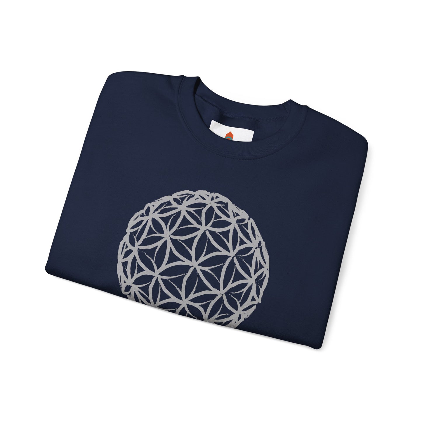 Silver Flower of Life Sweatshirt