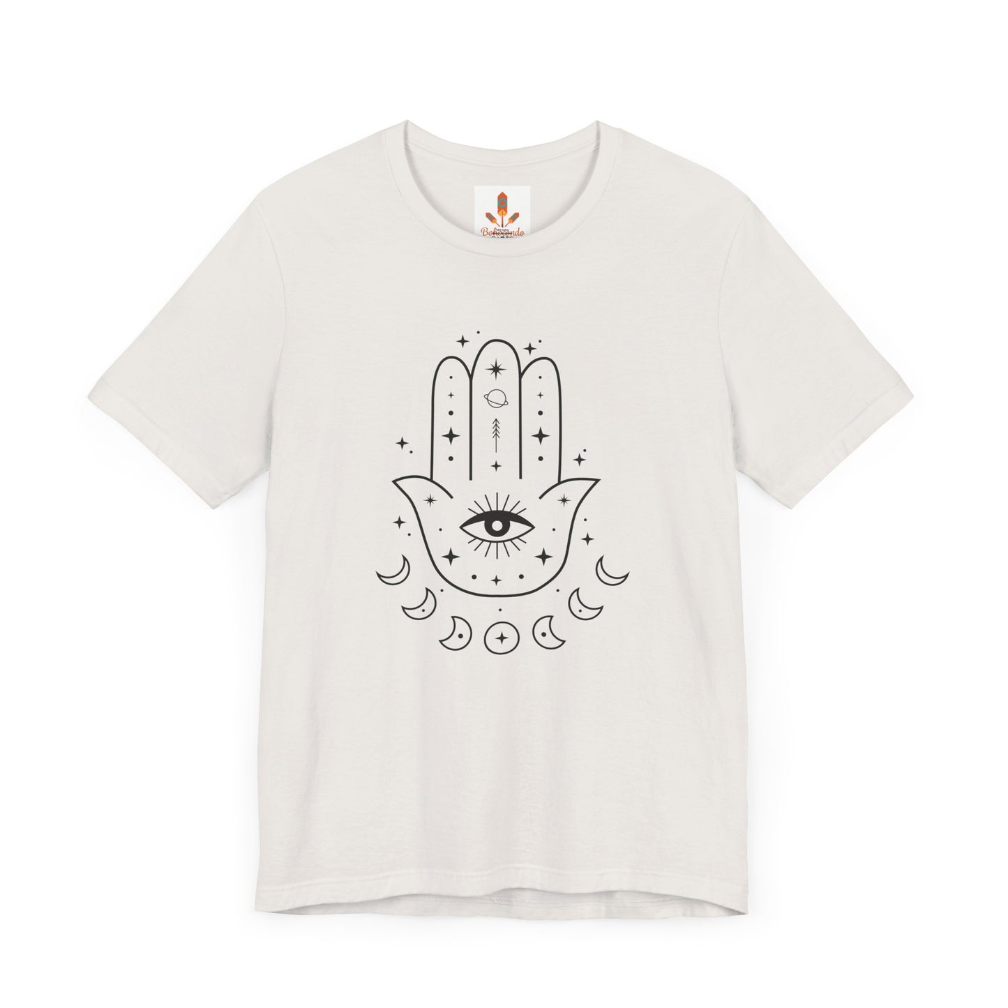 Hamsa Hand with Eye and Moon T-shirt