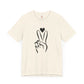 Peace Hand Sign with Heart T-shirt